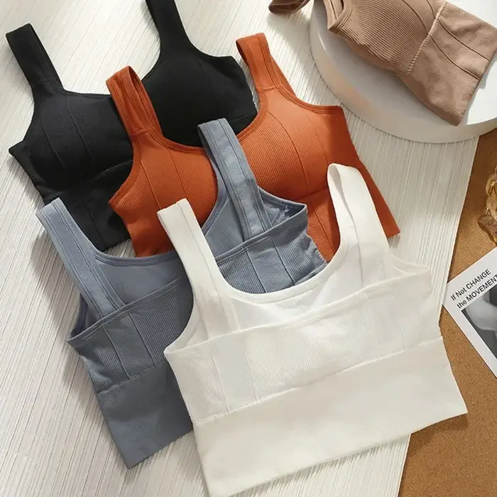 Soutien-gorge de Sport respirant Anti-transpiration haut de Fitness femmes