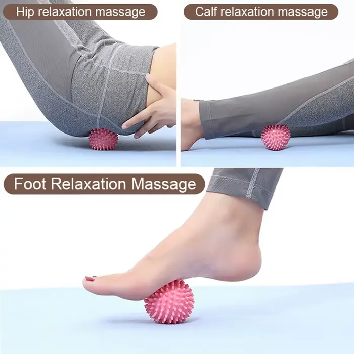 Balle de massage des pieds avec pointes