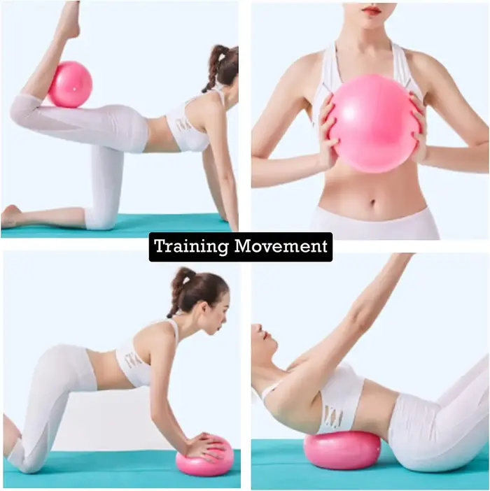 Balle de Pilates antidéflagrante de 25cm, balle de noyau de Yoga, équilibre intérieur, équipement de
