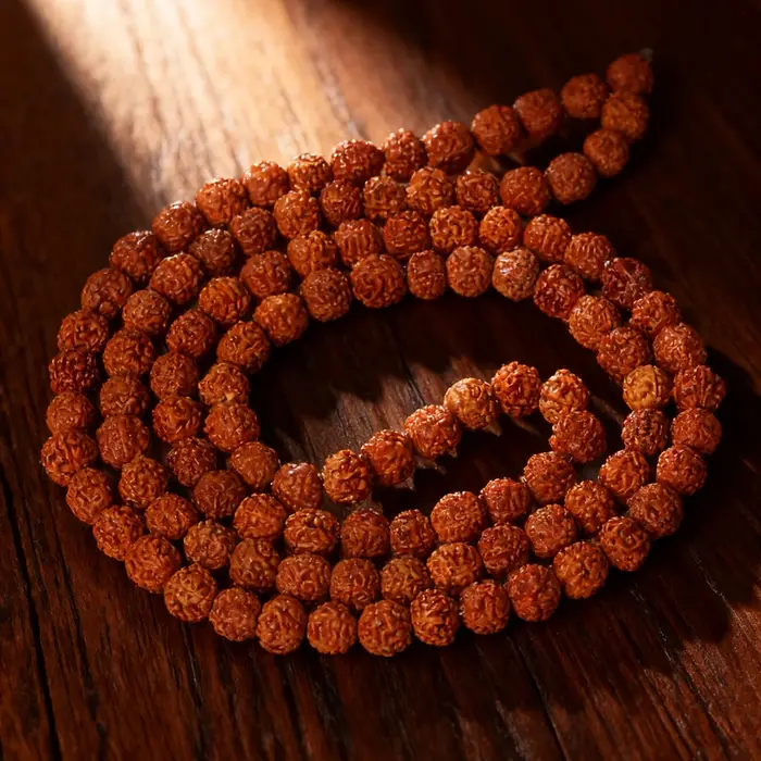 108 perles Mala Rudraksha collier de prière bouddhiste bijoux de méditation Bracelet de Yoga 6-14mm pour accessoires de