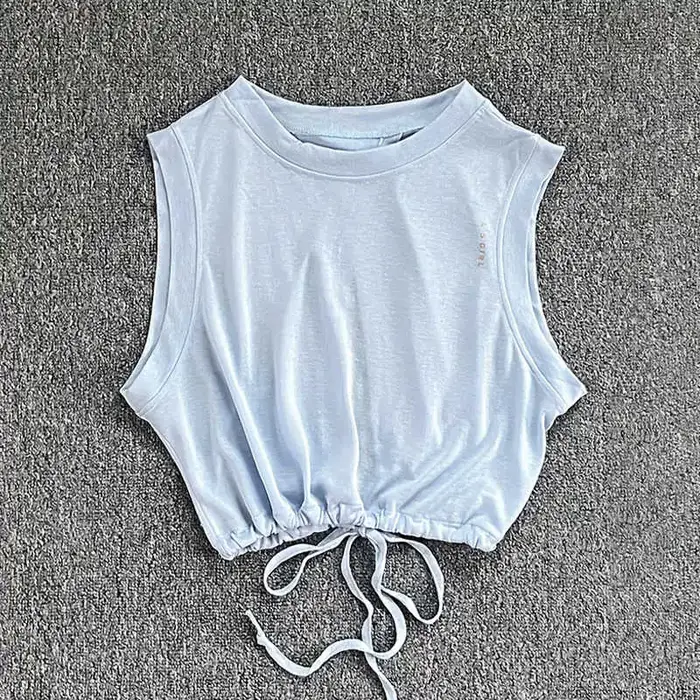 Vêtements de yoga d'été pour femmes, gilet de sport respirant, ample et haut de gamme, combinaison d