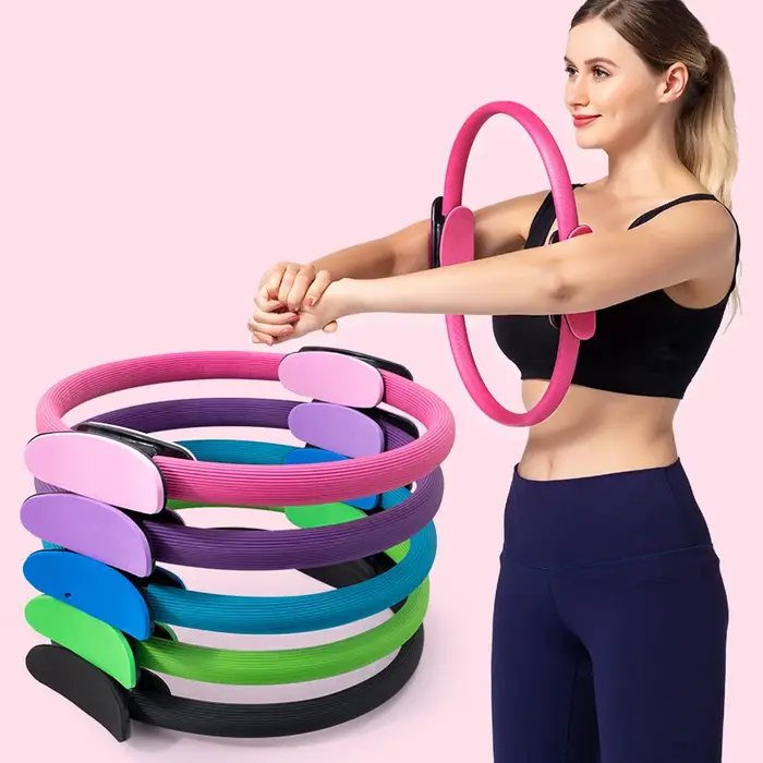 Yoga Fitness anneau cercle Pilates femmes fille exercice résistance à la maison élasticité