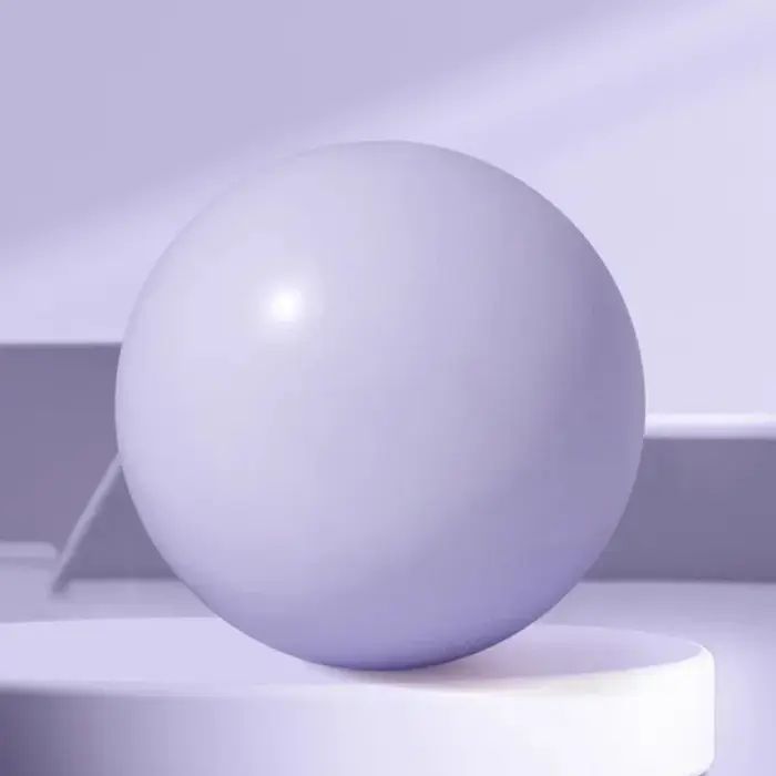 Mini ballon d'exercice épais de 25cm pour Pilates et Yoga, conception antidéflagrante pour le tonifi