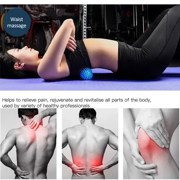 Fournitures de Yoga en PVC d'arachide avec épines