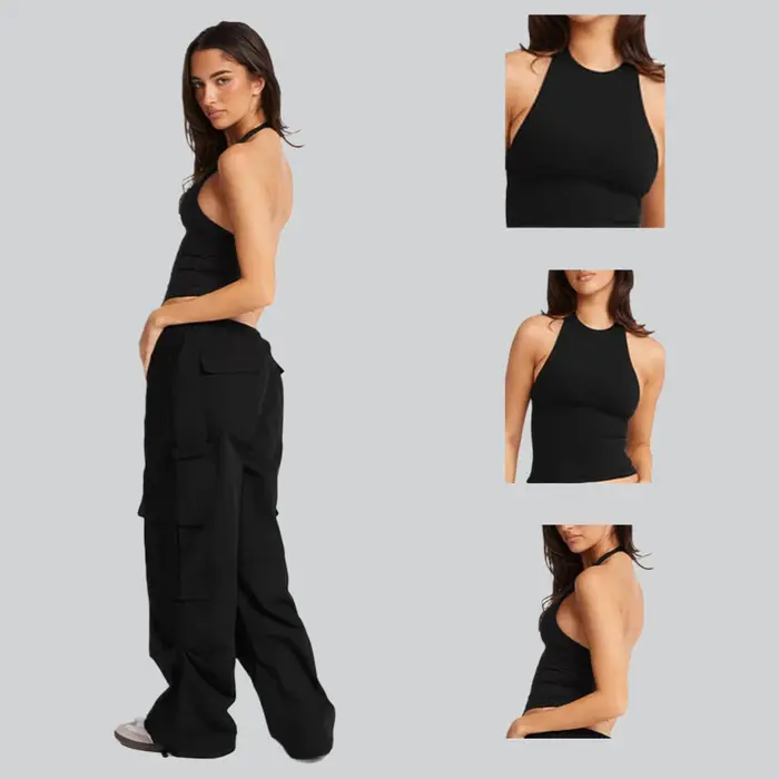 Vêtements de Yoga à col amovible transfrontalier