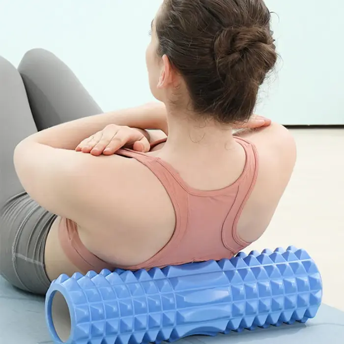 Rouleau de yoga, équipement de fitness, rouleau en mousse EVA, bloc de yoga, rouleau de gym