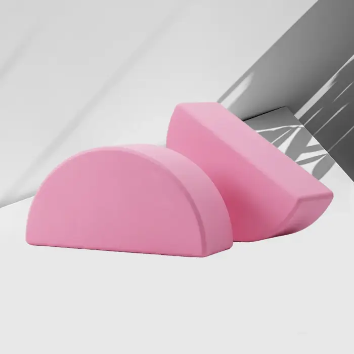 Lot de 2 blocs de yoga demi-ronds souples pour femmes