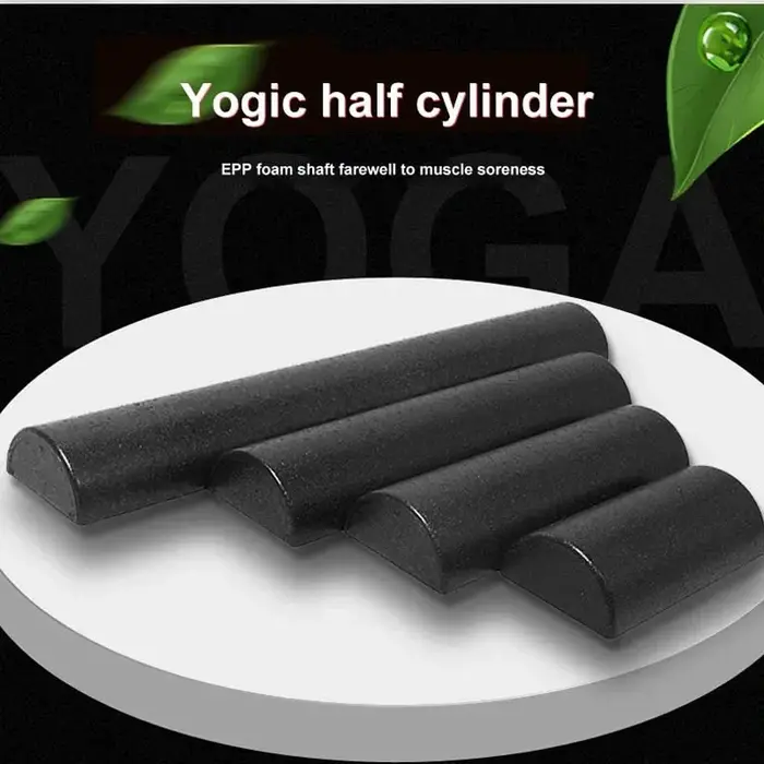 Nouveau rouleau de mousse EPP semi-circulaire pour yoga