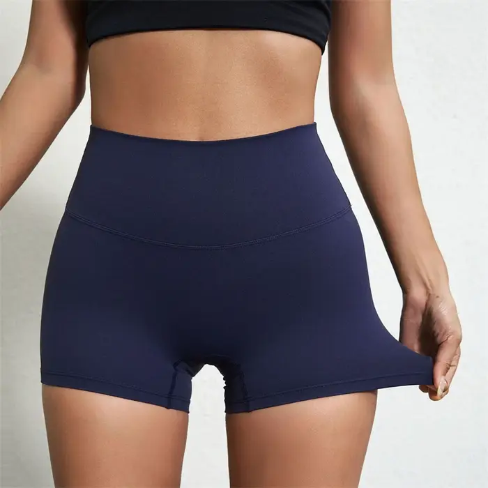 Short de Yoga taille haute pour femmes, Leggings courts serrés, extensibles, confortables, pour cour