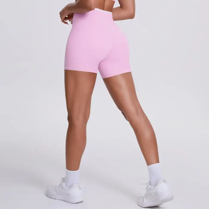 Short de Yoga taille haute pour femmes, Design croisé, séchage rapide, respirant, été, entraînement,