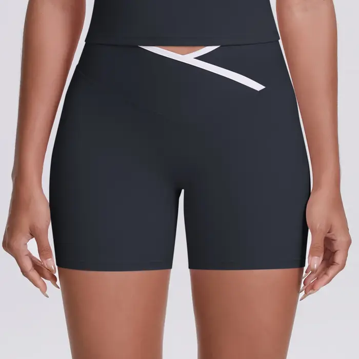 Short de Yoga taille haute pour femmes