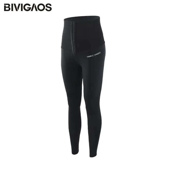 BIVIIncome OS-Leggings de fitness taille haute pour femmes, pantalons d'entraînement, ceinture aminc