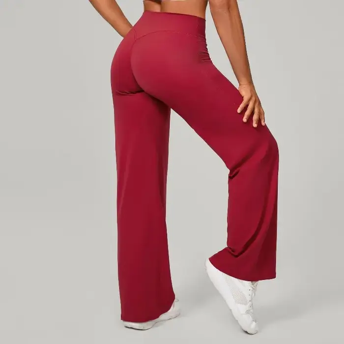 Pantalon de Yoga à jambes droites pour femmes