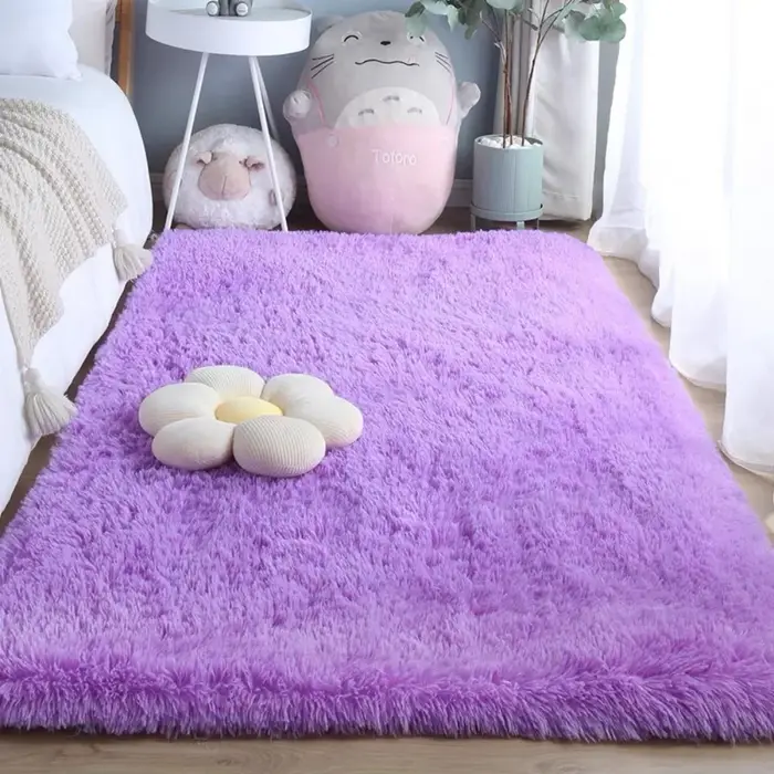 VIKAMA tapis et tapis pour la maison salon moelleux fourrure grand tapis couloir porte d'entrée tapi