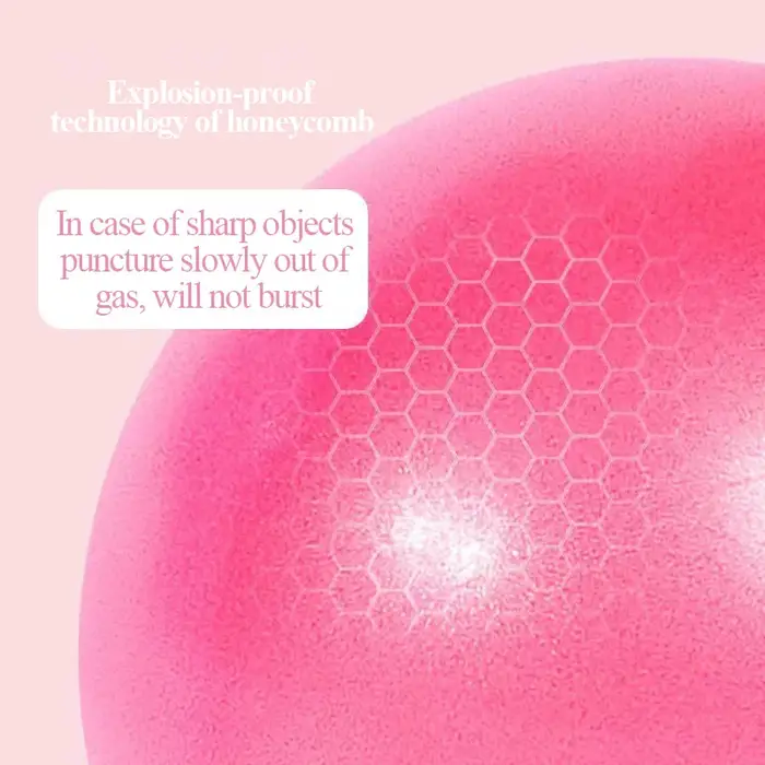 25 cm anti-déflagrant PVC mini balle de yoga