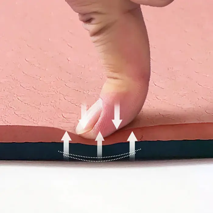 Tapis de yoga plat, tapis de soutien pour les genoux