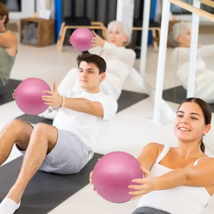 Balle de Yoga de 15cm, texturée mate