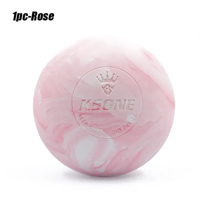 Boule de Massage de Yoga une pièce, boule de Fascia en caoutchouc solide, boule de Relaxation muscul