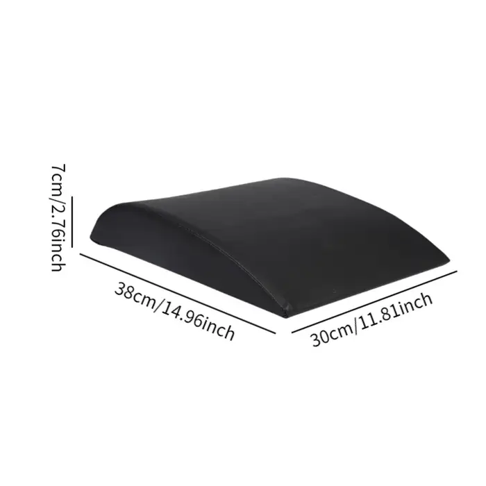 Tapis d'exercice Ab avec soutien du bas du dos souple pour les exercices abdominaux