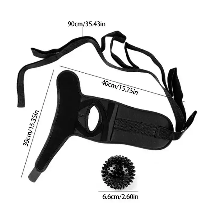 Bande d'étirement Pilates R6FE avec support pied pour extension du utilisation en