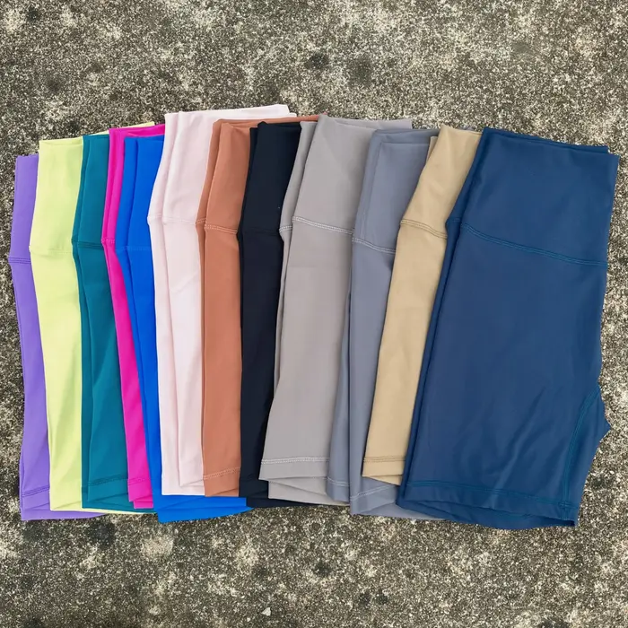 Leggings courts de Sport pour femmes, couleur unie, Yoga, soutien de Compression, sueur-vagin, entra