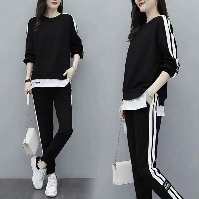 Ensemble de vêtements de sport pour femmes grandes tailles