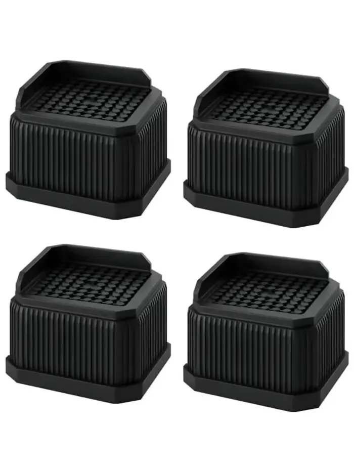 4 blocs de rehaussement d'inclinaison empilables pour tapis de course, robustes, capacité 4000 lbs, 