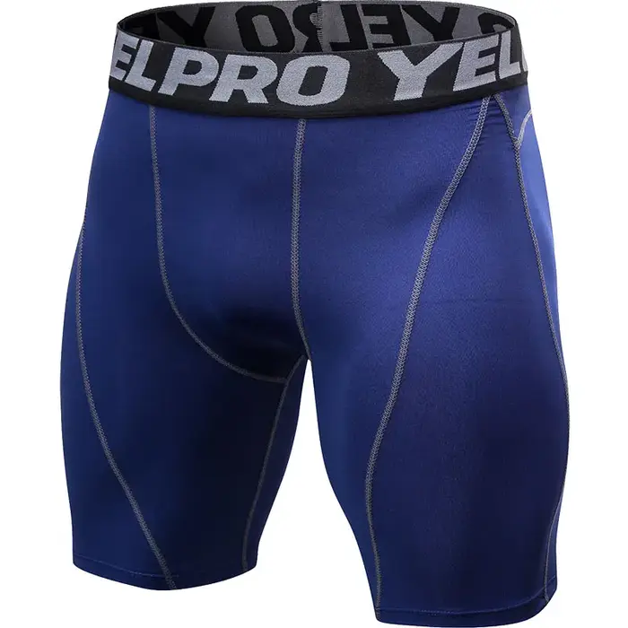 Short de Compression pour hommes, pantalon de sport à séchage rapide, Fitness, course à pied, entraî