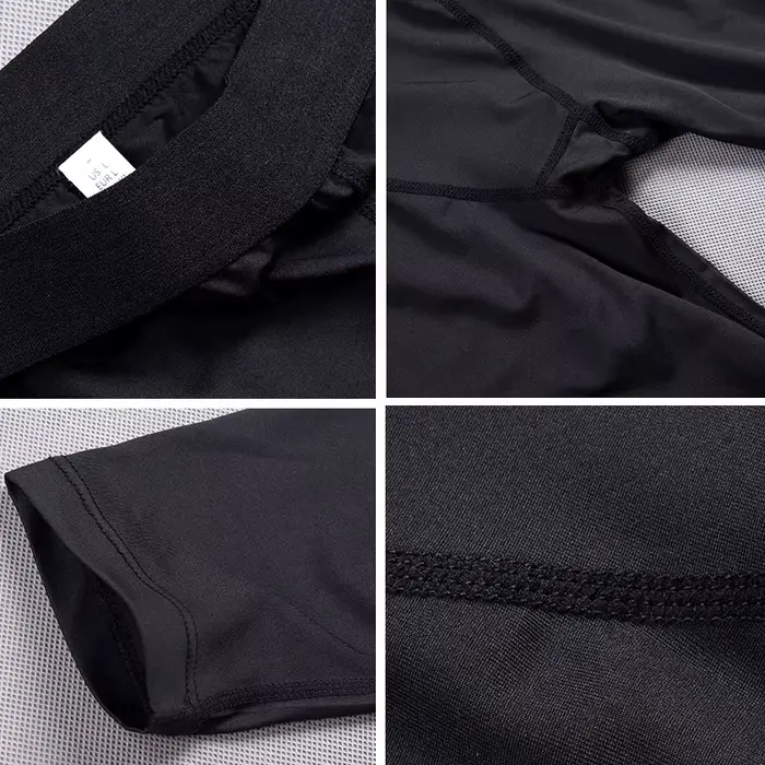 Pantalon de sport de compression à séchage rapide pour hommes, collants de fitness, leggings de cour