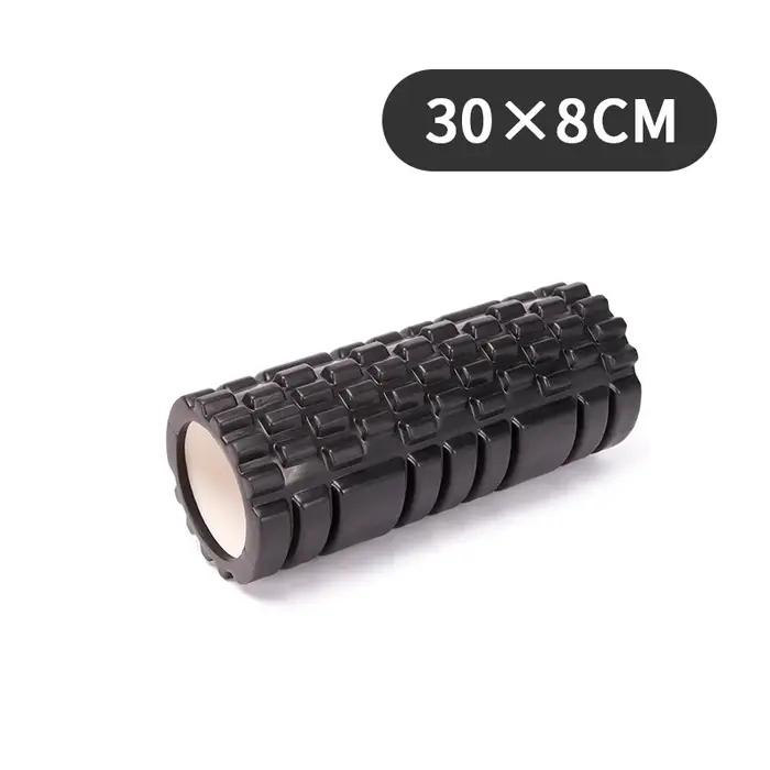 Rouleau de massage en mousse de 30 cm pour yoga, gym, fitness, Pilates, exercices et massage du dos,
