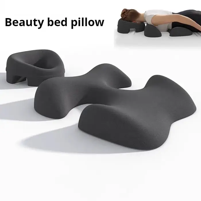 Coussin d'oreiller de Massage pour le visage et la poitrine, dédié au sein, détachable et lavable