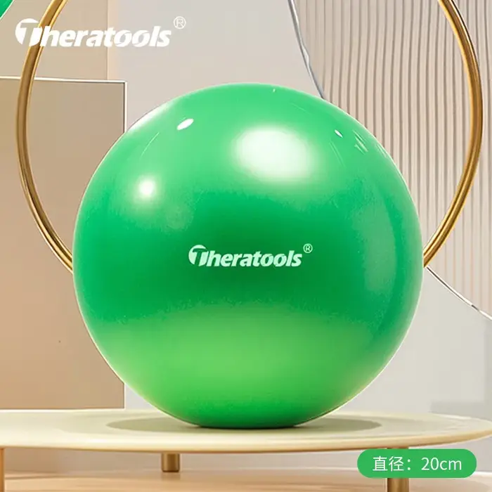 Petit ballon vert de Pilates pour la pression abdominale, la réparation de la diastase rectale, entr