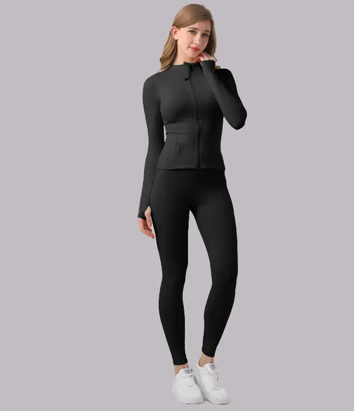 Ensemble d'entraînement de Yoga et Pilates pour femmes, ajustement professionnel, adapté aux entraînements en salle de sport, de course en plein air et multi-scènes