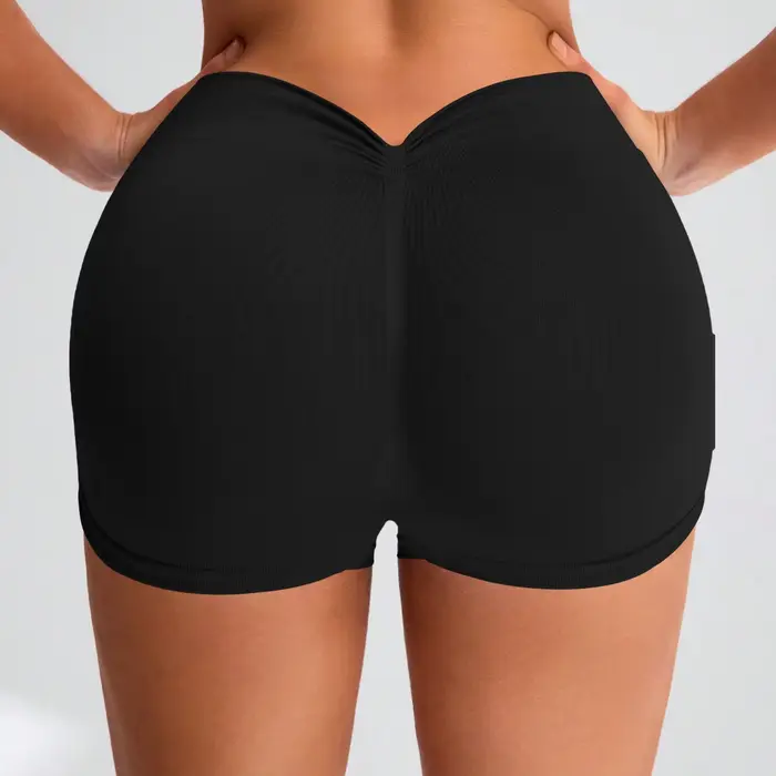 Shorts de yoga respirants pour femmes, shorts de fitness, leggings de sport, taille haute, entraînem