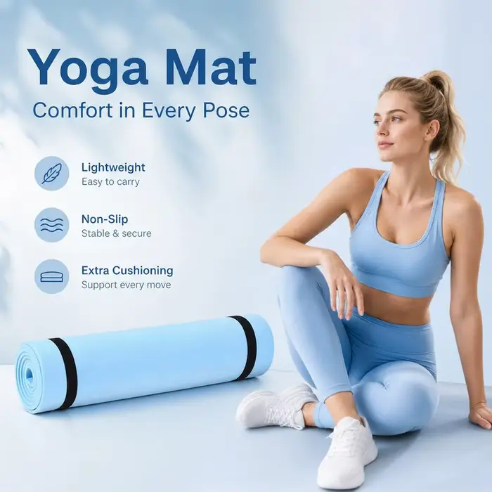 Tapis de yoga épais en EVA