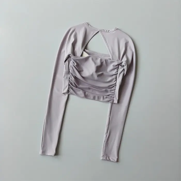 Vêtements de Yoga avec coussinets de poitrine pour femmes
