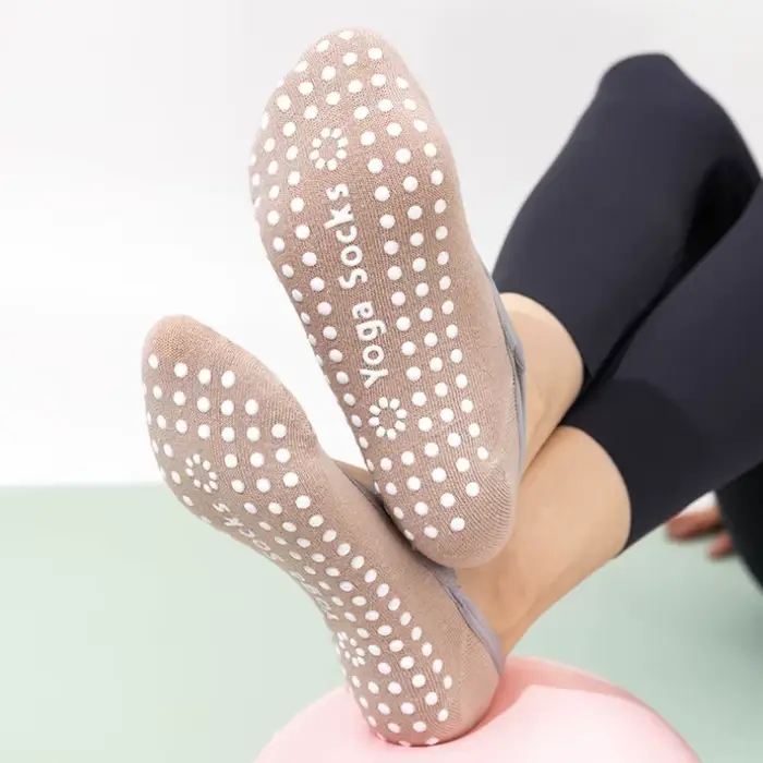 Pilates Yoga chaussettes antidérapantes femme