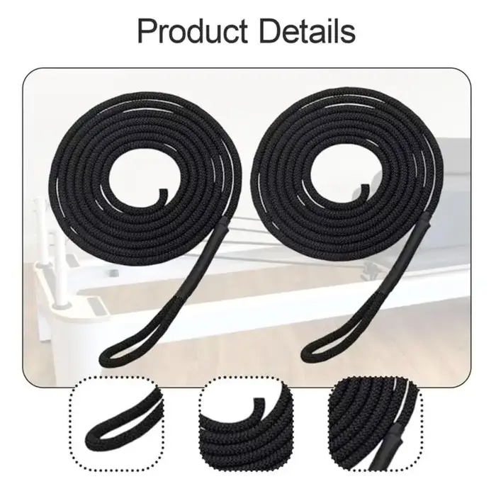 1/3 Pièces Corde de traction polyvalente pour Pilates Reformer