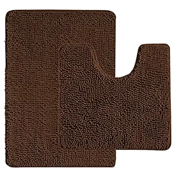 Ensemble de tapis BSEVB - 50x80cm et 50x50cm - Tapis absorbants lavables en machine