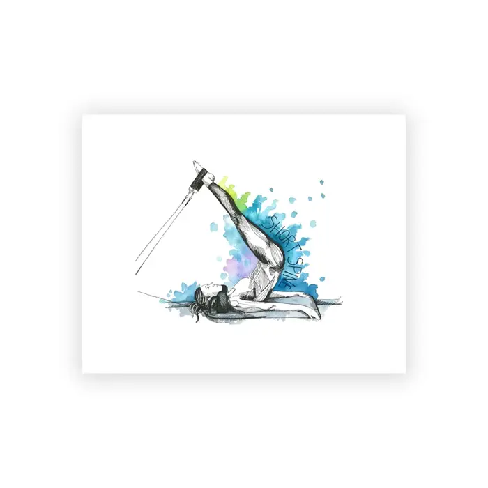 Tableau d'entraînement de Yoga Pilates