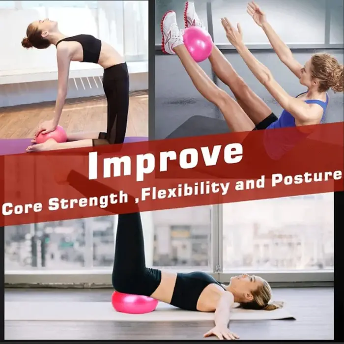 1PCYoga balles d'exercice 25CM balle de Pilates épaissie anti-déflagrant exercice