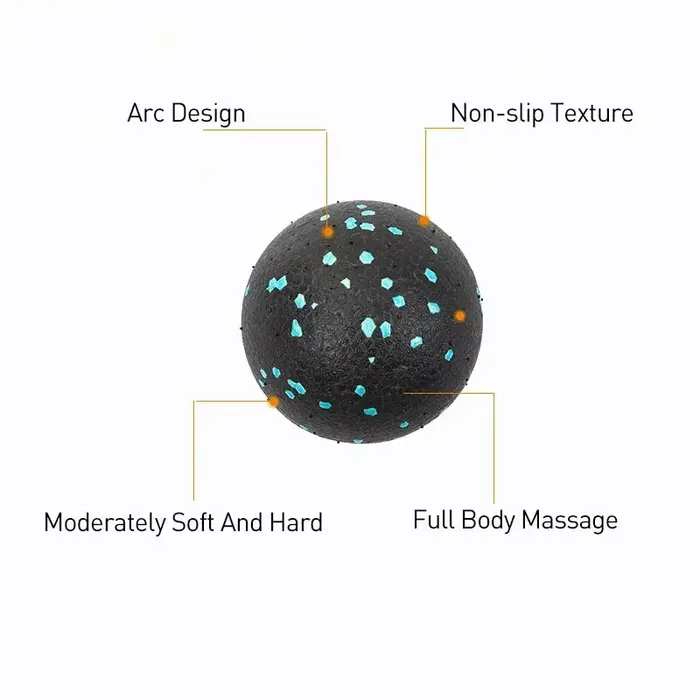 Liquidation vente-EPP Yoga bloc de mousse ronde petite boule thérapie de Massage exercice de Relaxation musculaire profonde Fitness pour le cou taille pieds
