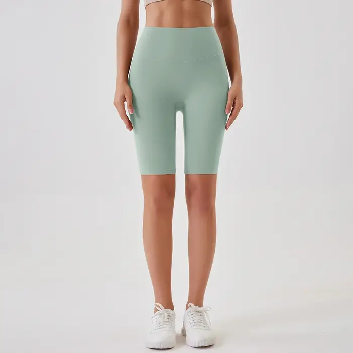 Short de yoga taille haute pour le levage des fesses, legging de yoga sans couture pour l'été, vêtem
