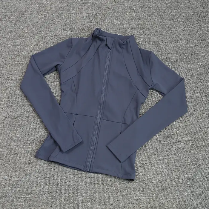 Manteau de sport pour femmes, chemise de Yoga, Slim, manches longues, course rapide, Pilates, Fitnes
