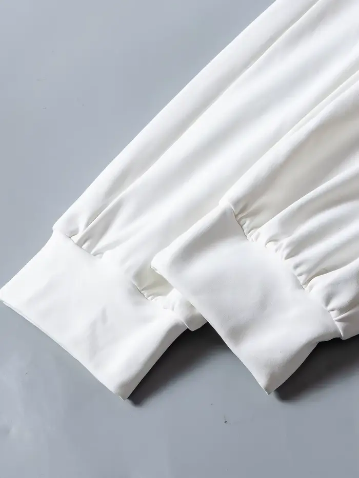Pantalon de survêtement épais en polaire pour femme, pantalon de sport ample, pantalon décontracté,