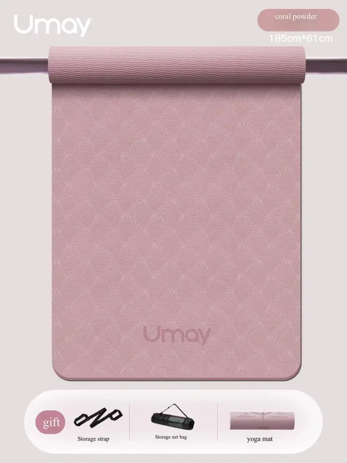 Tapis de yoga et tapis d'exercice pour usage domestique, femme – spécifique, absorbant les chocs, si