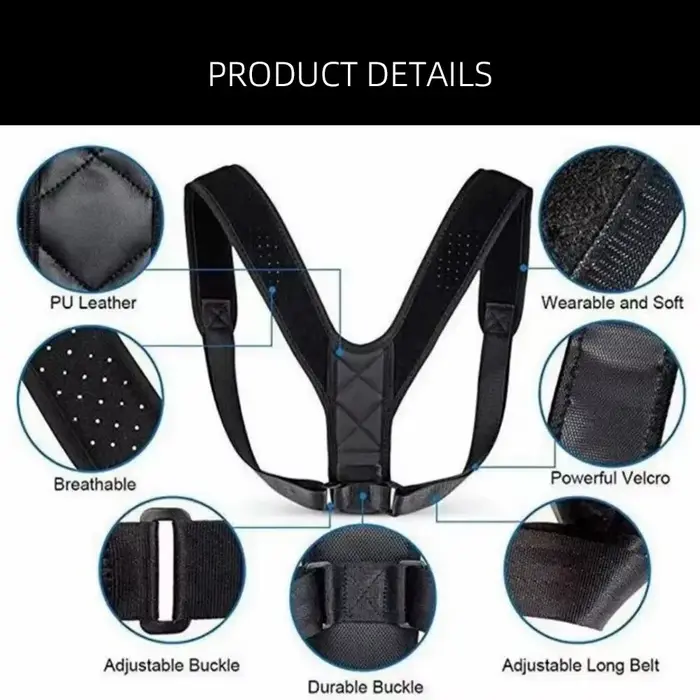 Ceinture de Correction de Posture du dos
