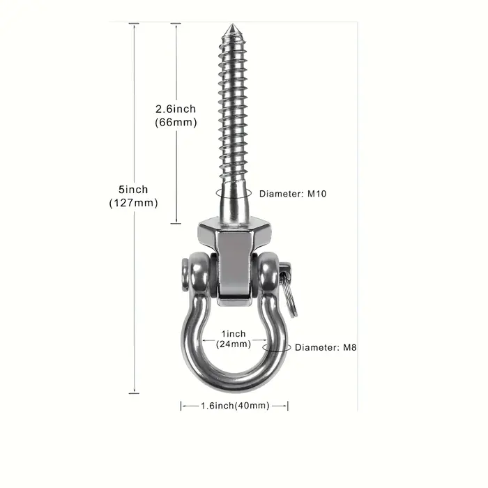 Outils crochet de balançoire robuste hamac de Yoga