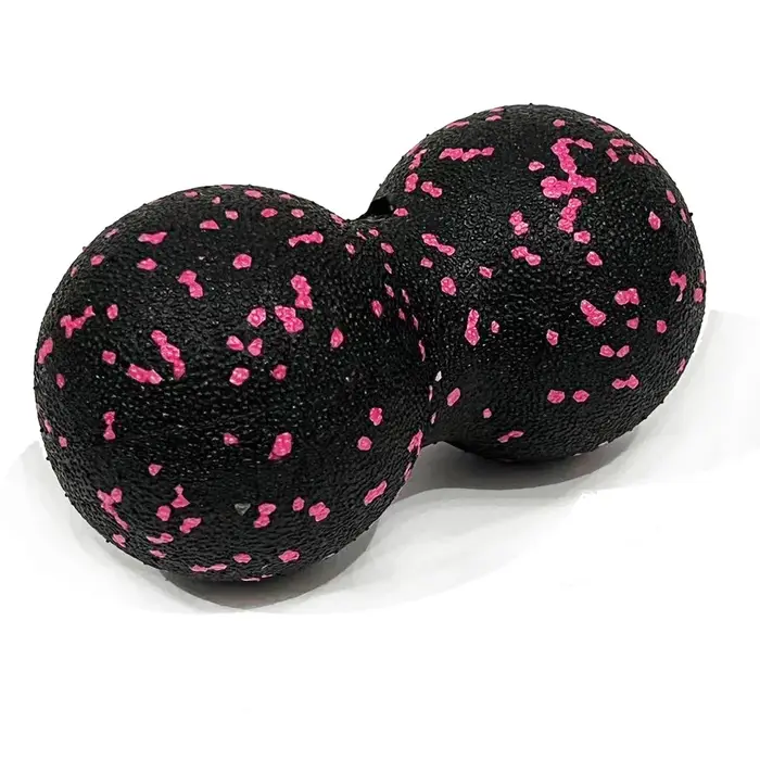 EPP 8cm boules d'arachide Massage corporel balle de Fascia haute densité Relaxation musculaire crosse Fitness Yoga boule de Myofascia soulager la douleur