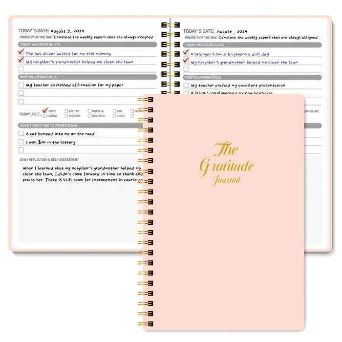 Journal de gratitude A5